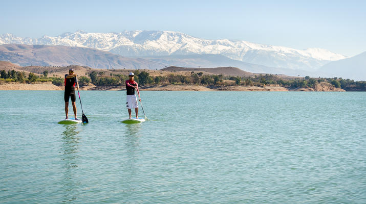 Activités nautiques à faire au lac Lalla Takerkoust