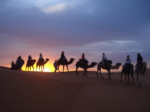 Circuit au sud marocain.