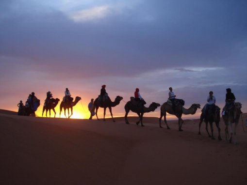 Circuit au sud marocain.