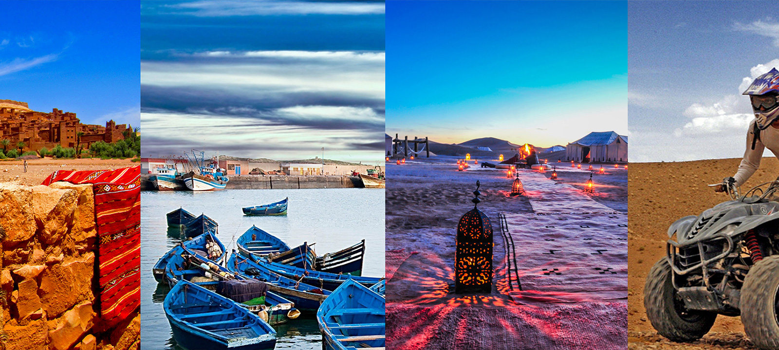 Différents voyages pour découvrir le Maroc