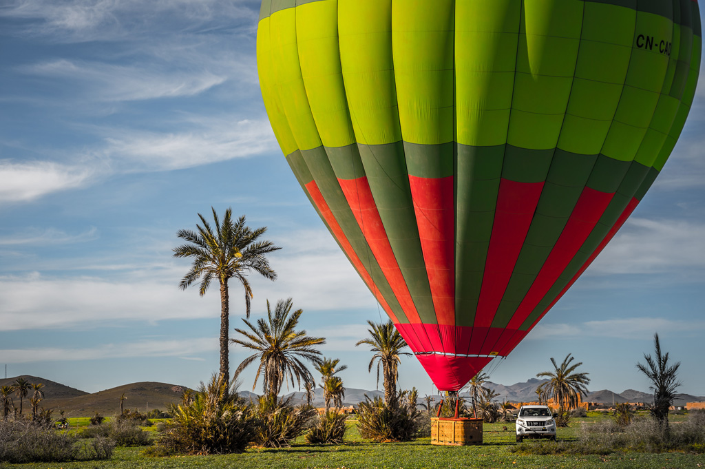 Fly through the skies of Marrakech like a free bird!