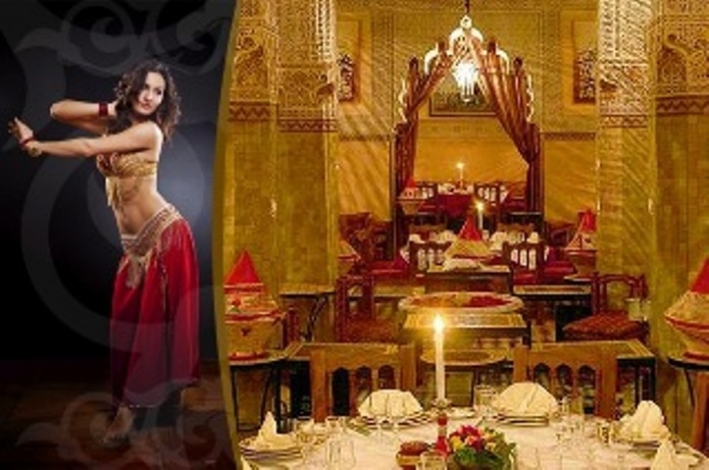 Soirée Diner et Spectacle Marocaine dans un splendide Riad