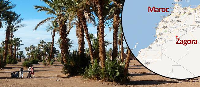 Un circuit à Zagora en groupe au départ de Marrakech