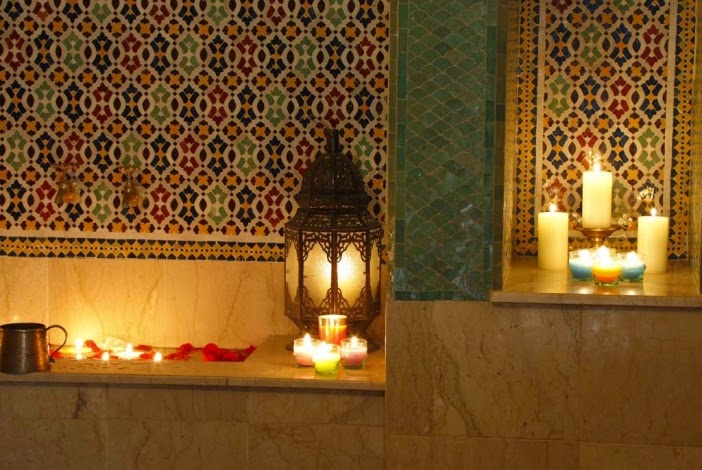 Un luxuriant spa à Marrakech, pour une pause détente inoubliable.