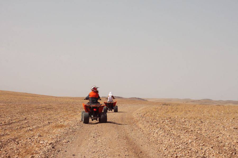 Balade de Quad dans le désert d'Agafay 