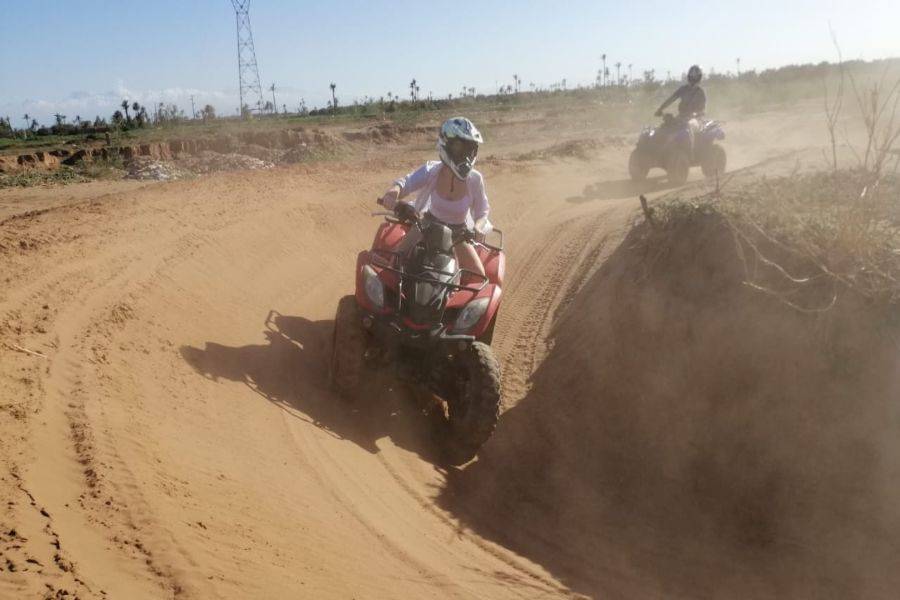 Balade Quad à la Palmeraie de Marrakech