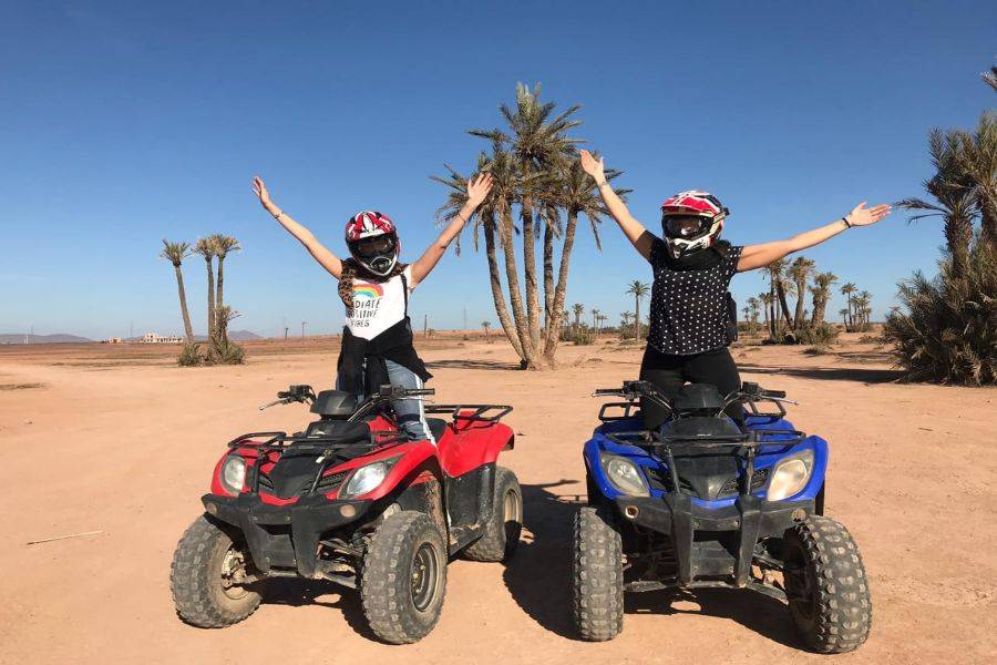 Balade Chameau et Quad à la Palmeraie de Marrakech