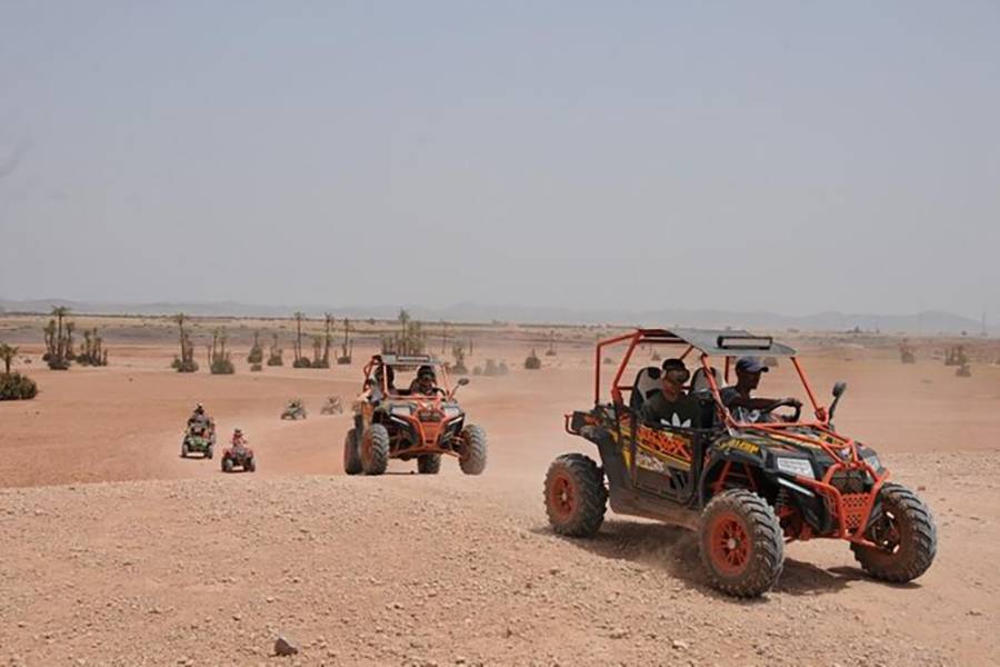 Balade en buggy à Marrakech Palmeraie