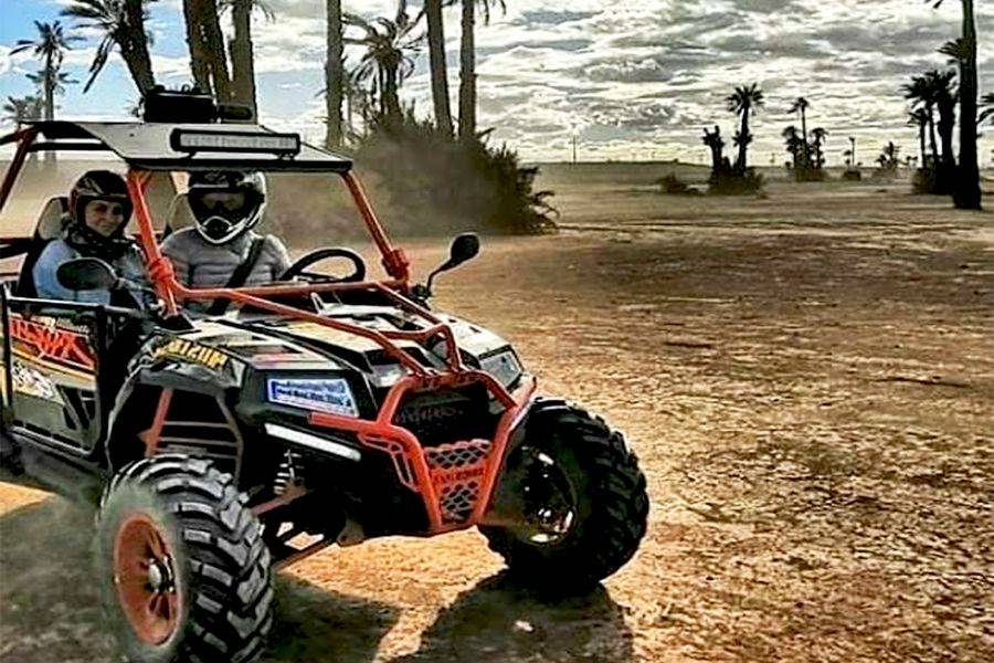 Balade en Chameau et Experience en Buggy à la Palmeraie Marrakech