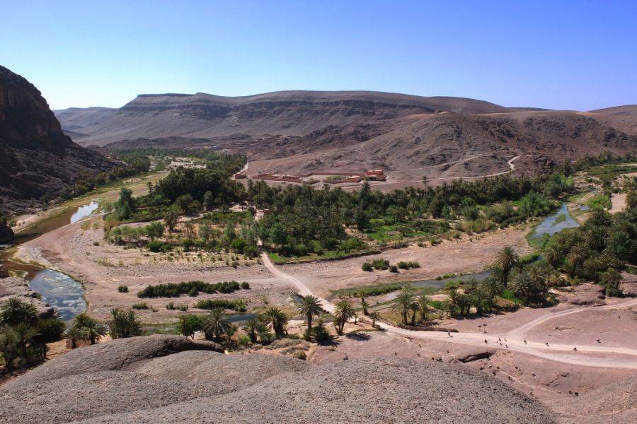 Ouarzazate, Kasbah Ait ben haddou et Oasis Fint 2 jours