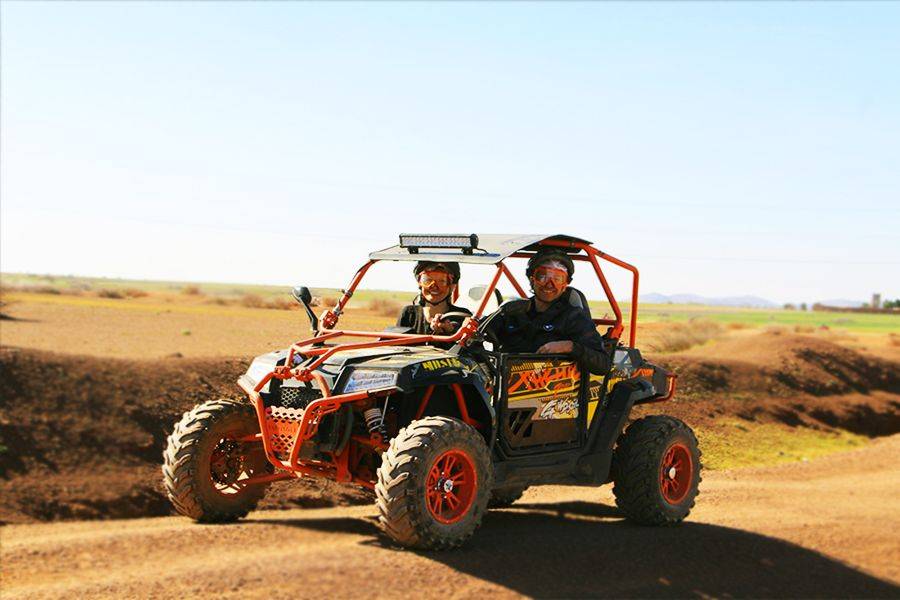 Balade en buggy à Marrakech Palmeraie