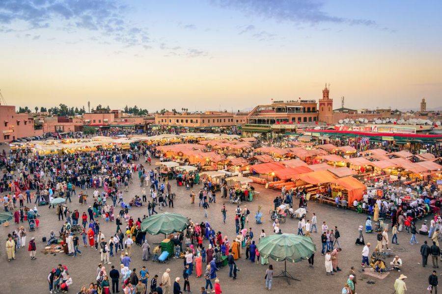 Excursion d'une Journée Agréable à Marrakech au départ d'Agadir