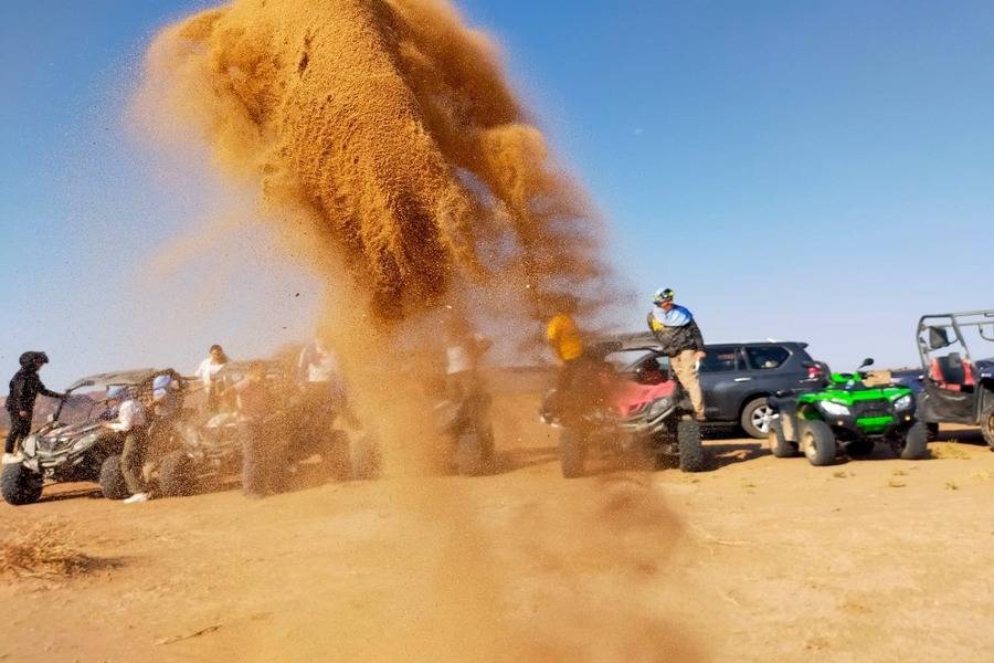 Balade en buggy dans le désert d'Agafay