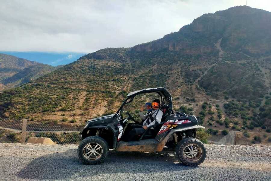 Balade en buggy dans le désert d'Agafay