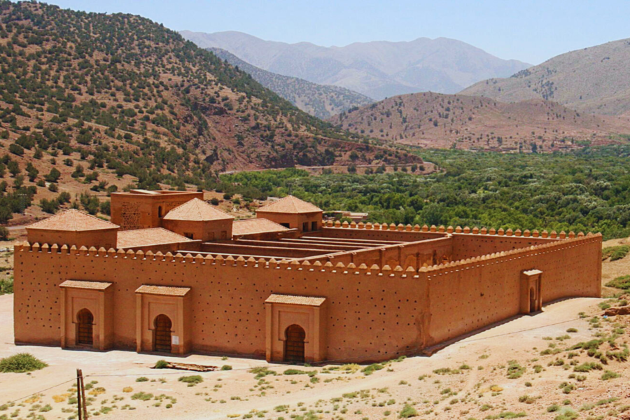 Montagne du Haut Atlas avec visite de la mosquée de Tinmel