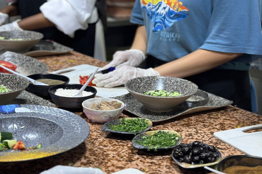 Cours de cuisine marocaine Marrakech au Chouf l'Or avec prise en charge