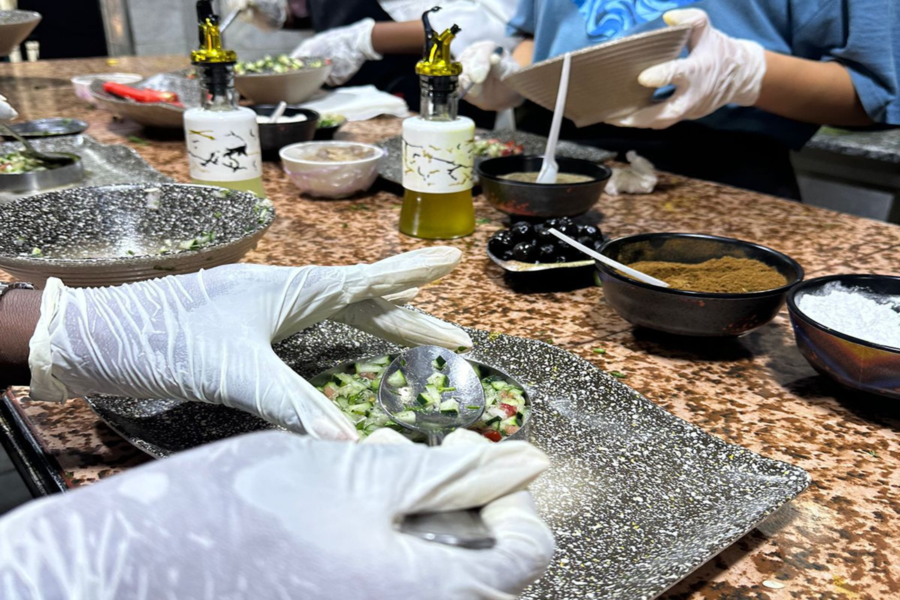 Cours de cuisine marocaine Marrakech au Chouf l'Or avec prise en charge