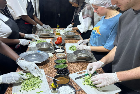 Cours de cuisine marocaine Marrakech au Chouf l'Or avec prise en charge