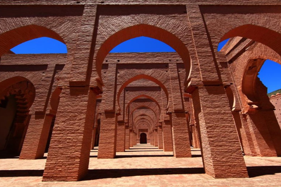 Montagne du Haut Atlas avec visite de la mosquée de Tinmel