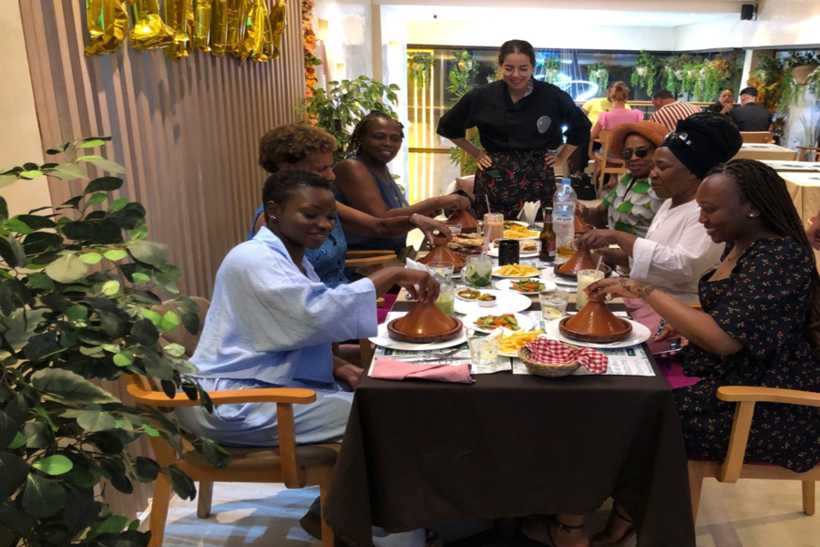 Cours de cuisine marocaine Marrakech au Chouf l'Or avec prise en charge