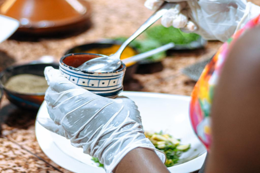 Cours de cuisine marocaine Marrakech au Chouf l'Or avec prise en charge