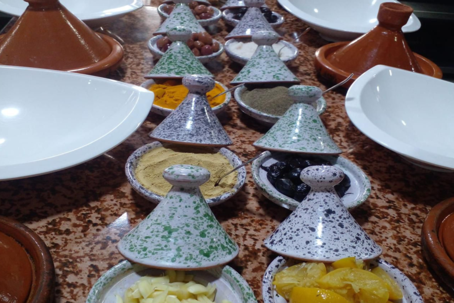 Cours de cuisine marocaine Marrakech au Chouf l'Or avec prise en charge