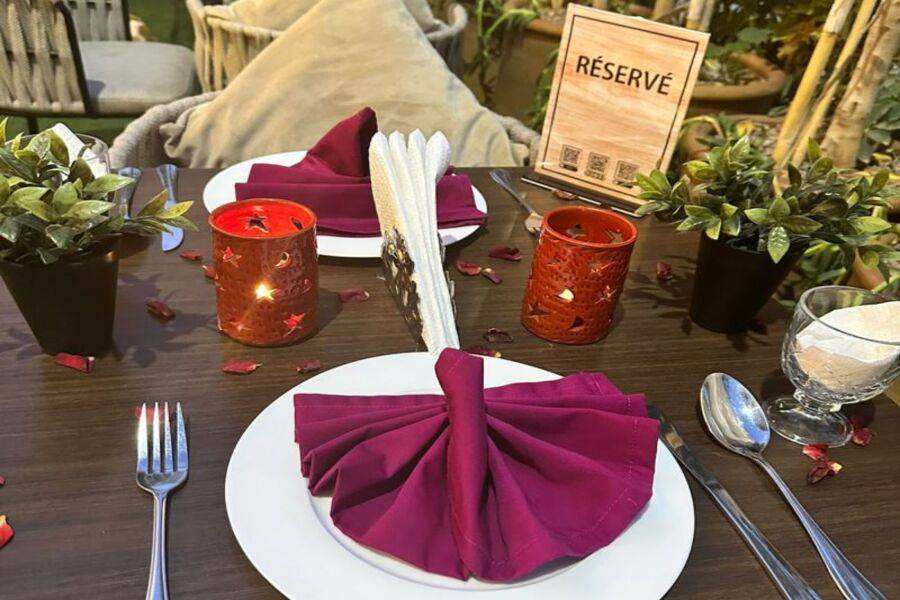 Expérience spa romantique avec dîner au restaurant Chouf L'Or