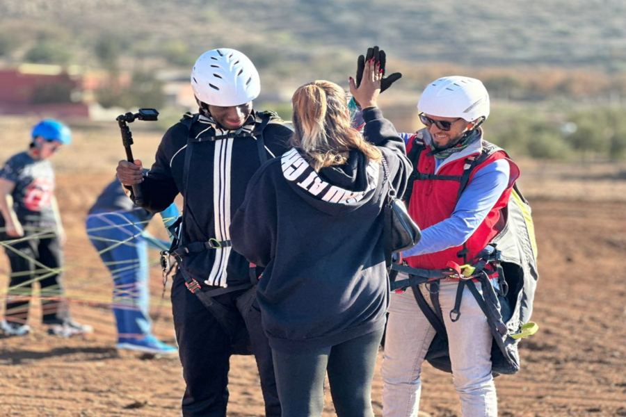 Parapente à Marrakech et dans les montagnes de l'Atlas