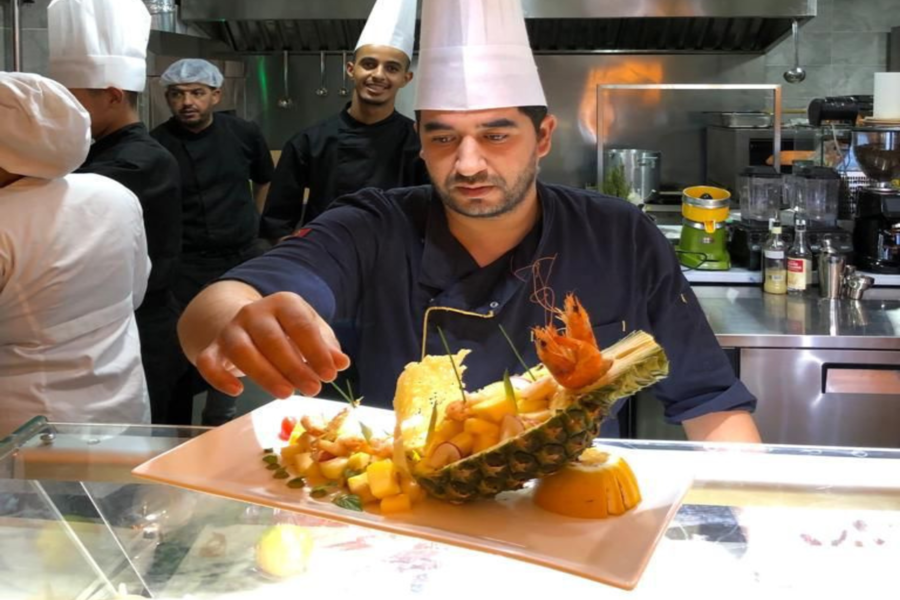 Promenade à dos de chameau dans le désert d'Agafay et dîner au Chouf L'Or à Marrakech