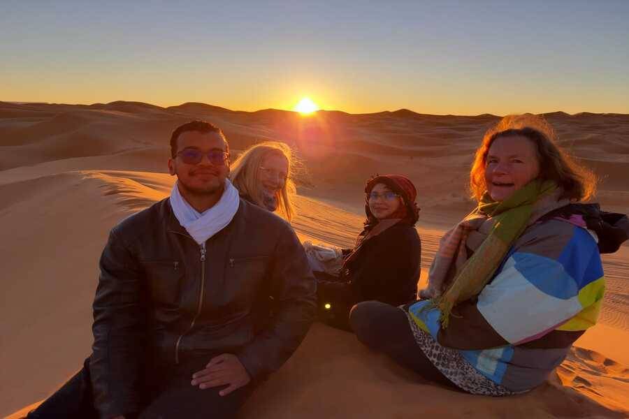  4 jours Circuit privée dans le désert de Merzouga au départ de Casablanca en demi-pension