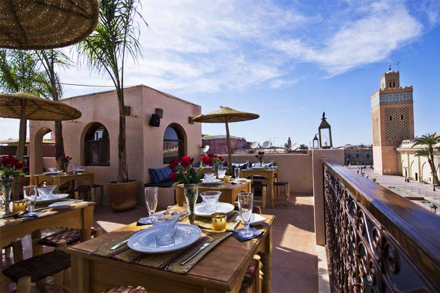 Visite des Terrasses de la Medina avec Repas à Marrakech