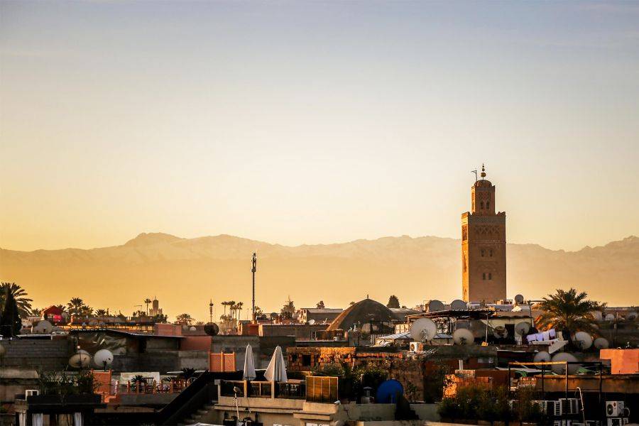 Visite des Terrasses de la Medina avec Repas à Marrakech