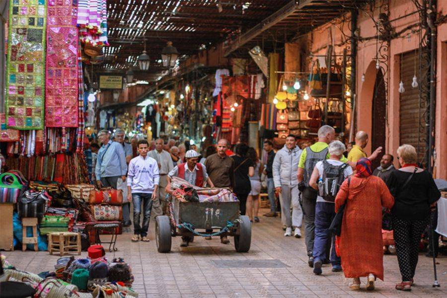 Visite des Terrasses de la Medina avec Repas à Marrakech