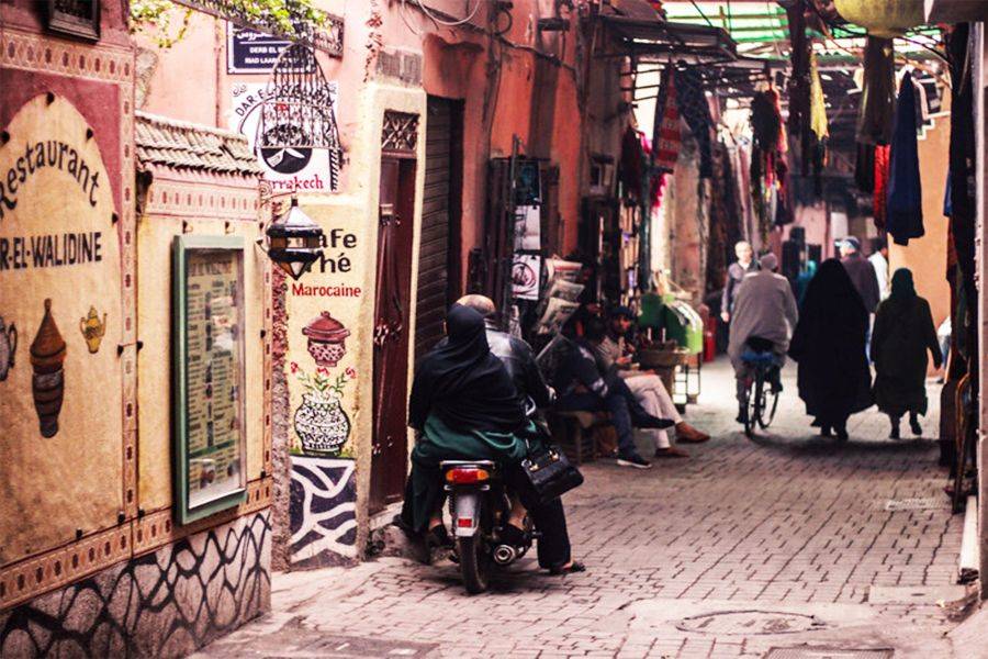 Visite des Terrasses de la Medina avec Repas à Marrakech