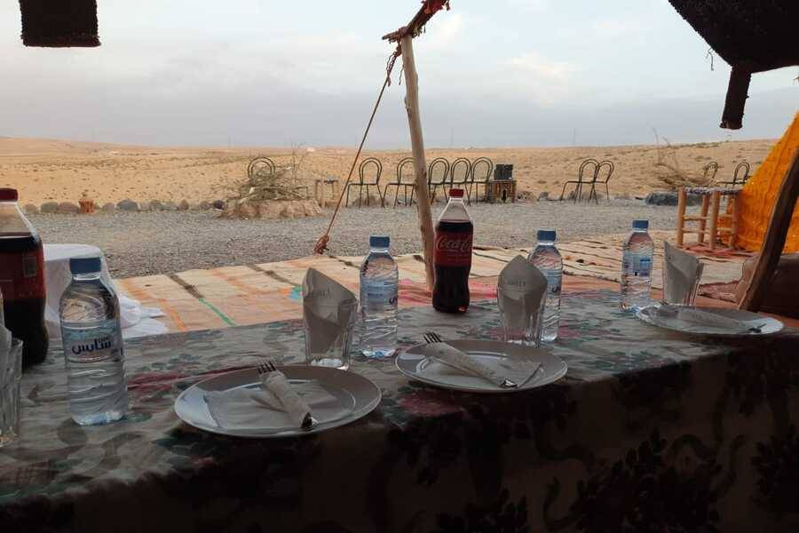 Promenade à dos de chameau dans le désert d'Agafay et dîner au Chouf L'Or à Marrakech