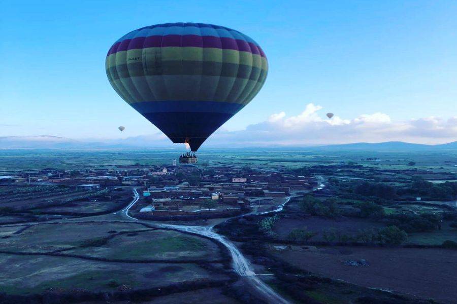 Vol montgolfière au lever du Soleil à Marrakech