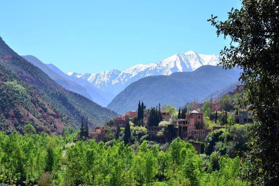 Excursion d'une journée dans les quatre vallées au départ de Marrakech