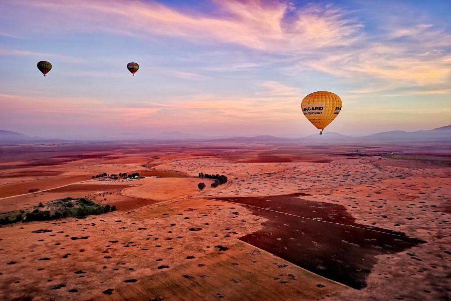 Vol montgolfière au lever du Soleil à Marrakech