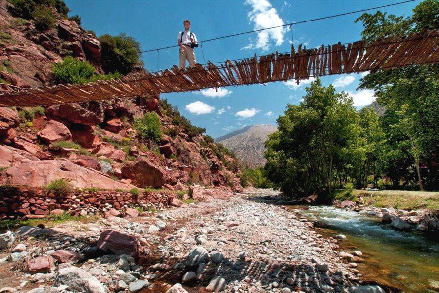 Excursion d'une journée dans les quatre vallées au départ de Marrakech