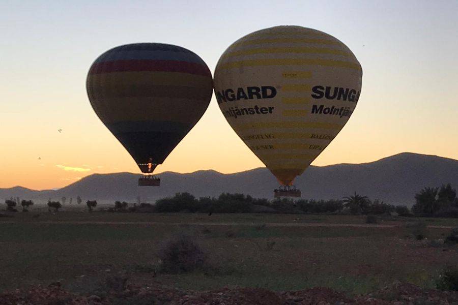 Vol montgolfière au lever du Soleil à Marrakech
