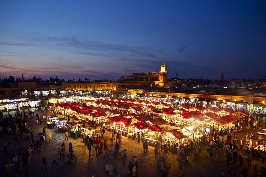 Excursion privée d'une journée à Marrakech au départ de Casablanca avec déjeuner