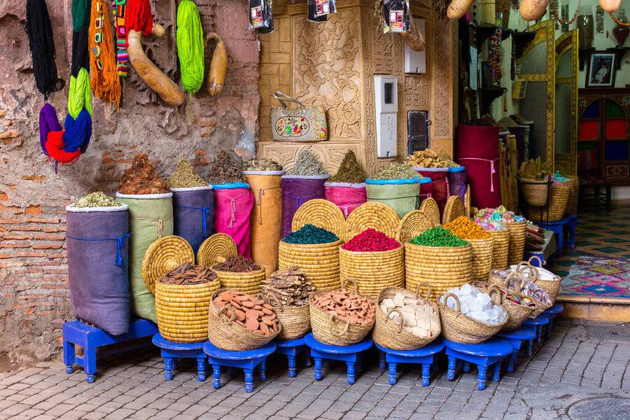 Visite des Souks traditionnels de Marrakech et de l'ancienne médina