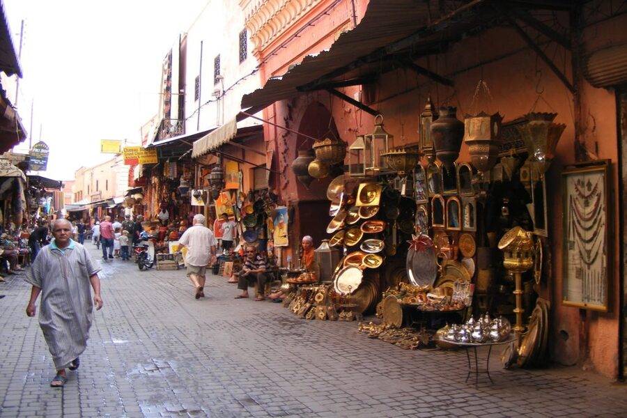 Visite des Souks traditionnels de Marrakech et de l'ancienne médina