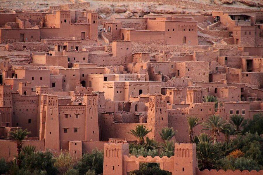 Excursion d'une journée à la Kasbah Telouat et à la Kasbah Ait Ben Haddou