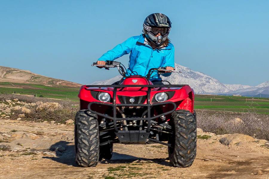 Quad, Balade de Chameau et Dîner dans le désert rocheux d'Agafay 