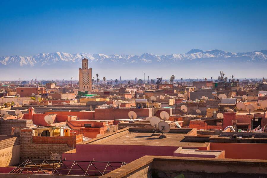Visite des Terrasses de la Medina avec Repas à Marrakech