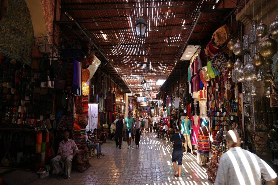 Visite des Souks traditionnels de Marrakech et de l'ancienne médina