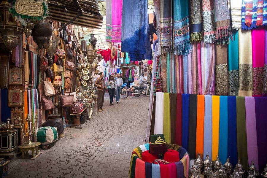 Visite des Souks traditionnels de Marrakech et de l'ancienne médina