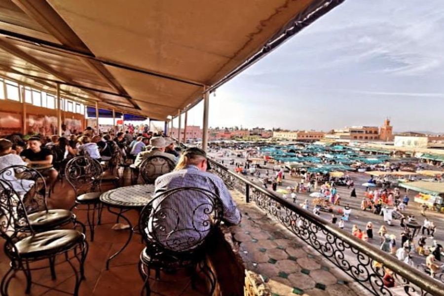 Visite des Terrasses de la Medina avec Repas à Marrakech