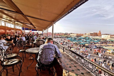 Visite des Terrasses de la Medina avec Repas à Marrakech